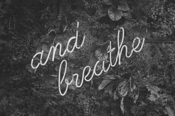 And breathe sign